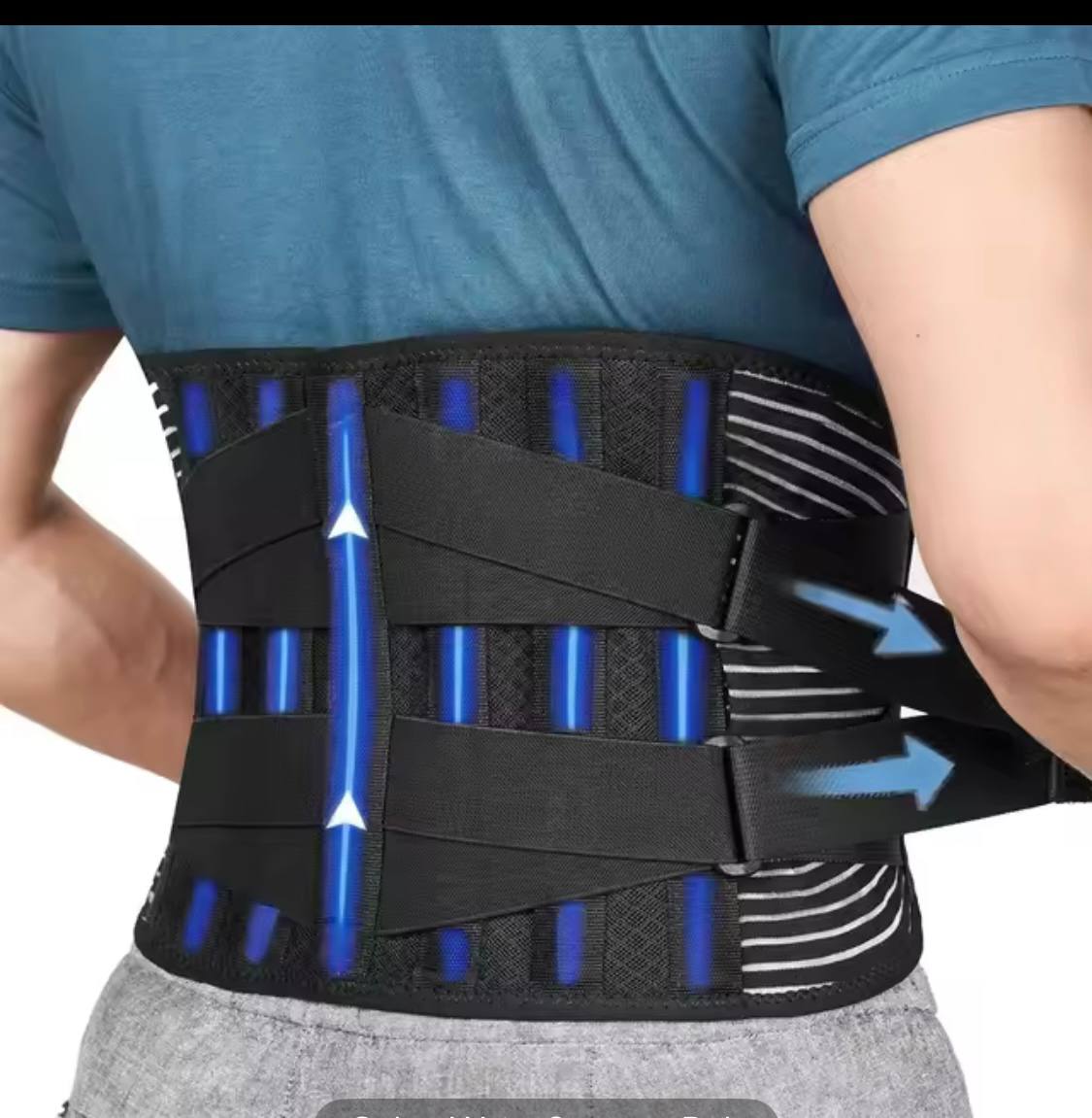 OLIMPIA_BODY™ Orthopedic Lumbar Belt – Double Pull Support