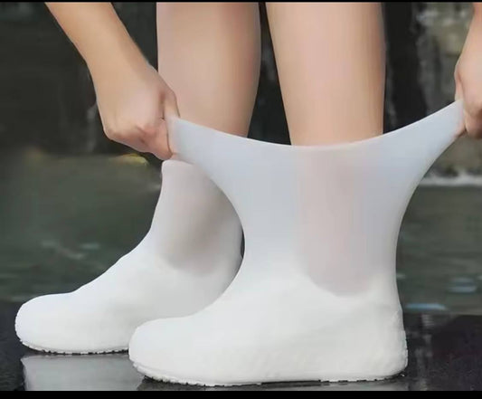 OLIMPIA_BODY™1 Pair of Waterproof Silicone Shoe Covers, Lip Resistant Rubber, Rain Gear, Accessories for Outdoor Rainy Days