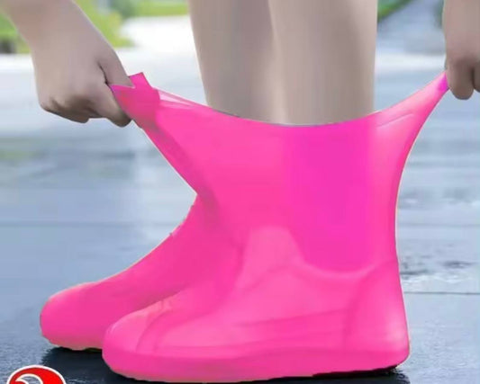 OLIMPIA_BODY™1 Pair of Waterproof Silicone Shoe Covers, Lip Resistant Rubber, Rain Gear, Accessories for Outdoor Rainy Days