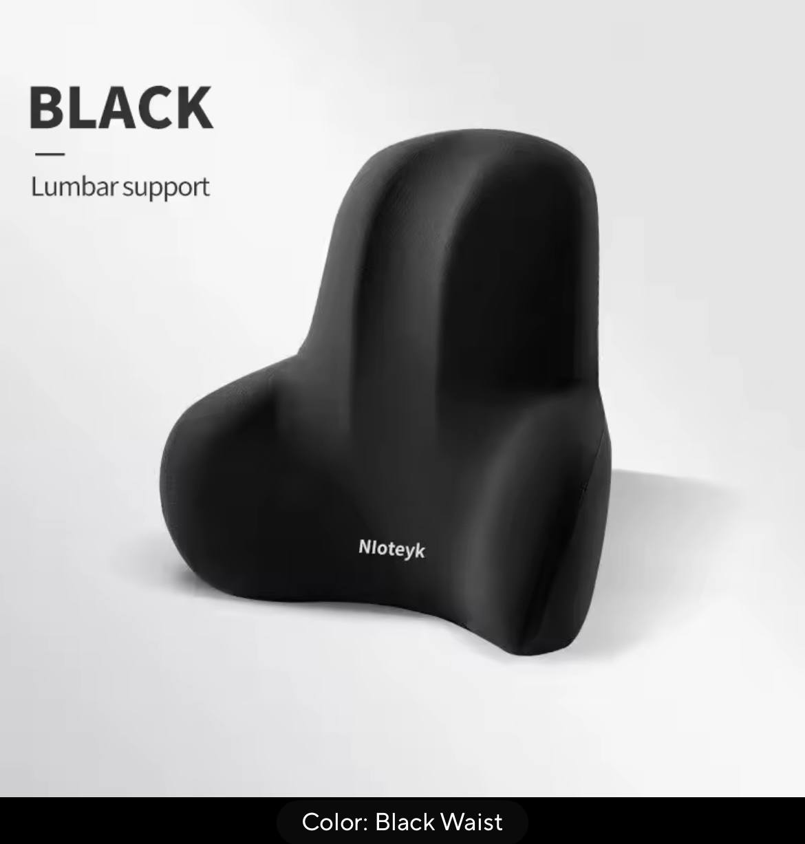 OLIMPIA_BODY™Car Memory Foam Neck Pillow Protection Lumbar Backrest Cushion Lumbar Cushion