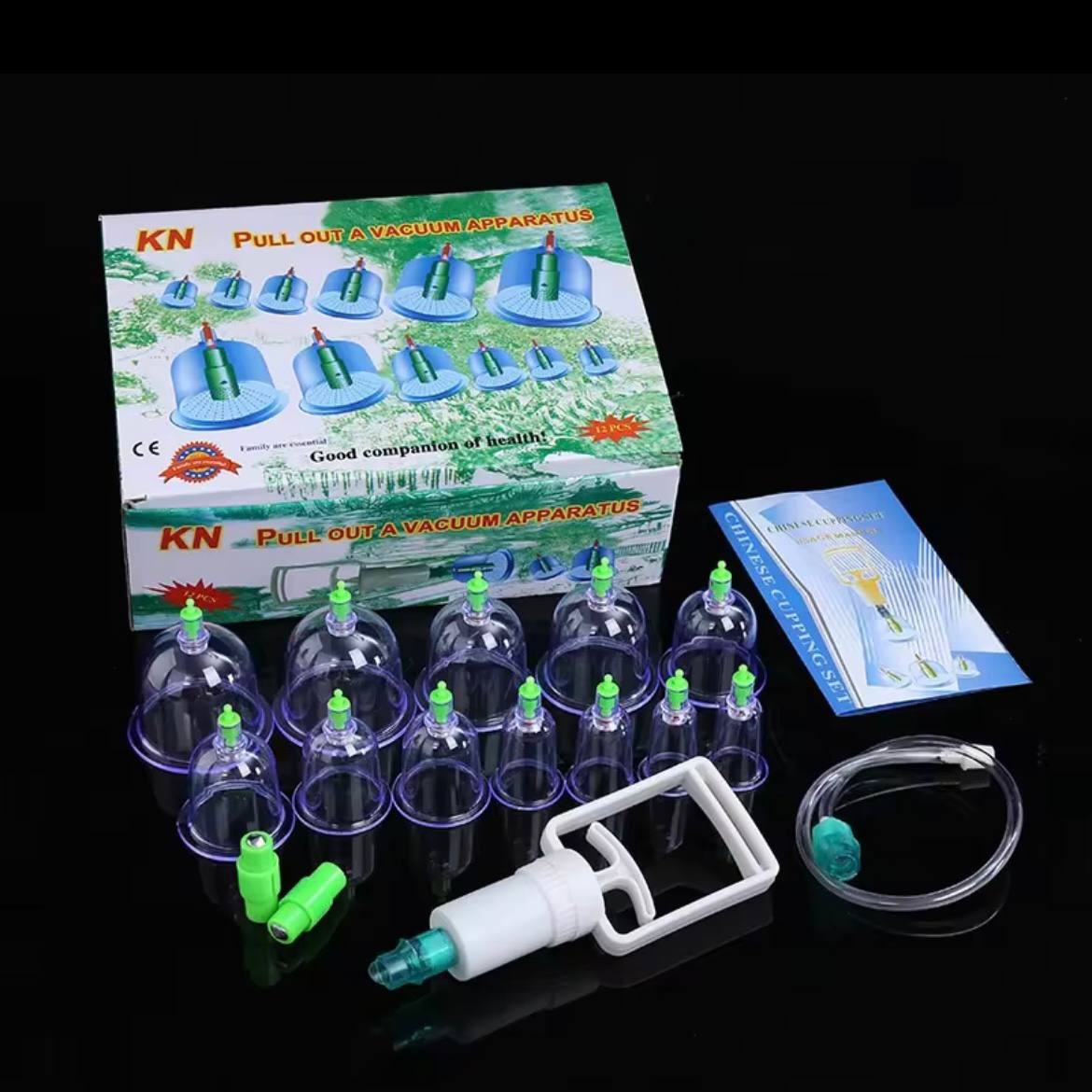 OLIMPIA_BODY™Tuhopeta 6/12/24 Pieces Suction Cups Massage Vacuum Cupping Body