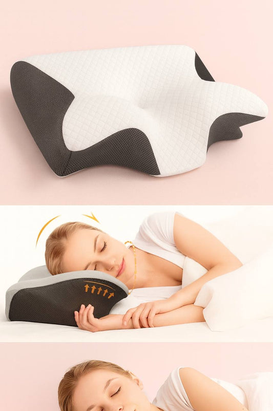 OLIMPIA_BODY™Butterfly Sleep Memory Neck Pillow